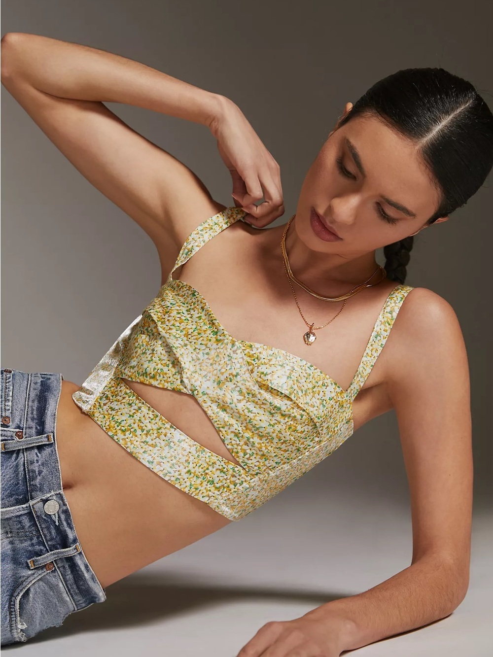 Anthropologie Sabina Musayev Sweetheart Corset